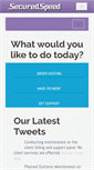 Mobile Screenshot of clients.securedspeed.com